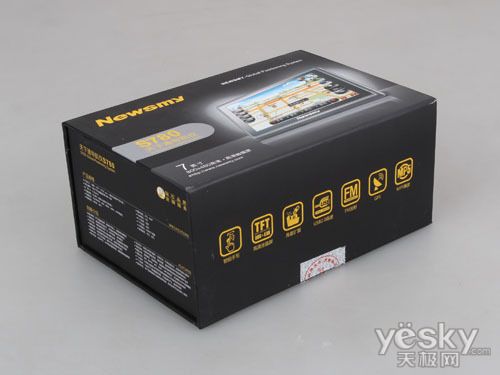 7寸大屏導航更盡興 紐曼公司導航儀S780評測